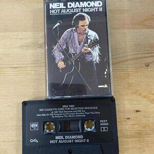 Neil Diamond – Hot August Night II Vintage Cassette Tapes C11
